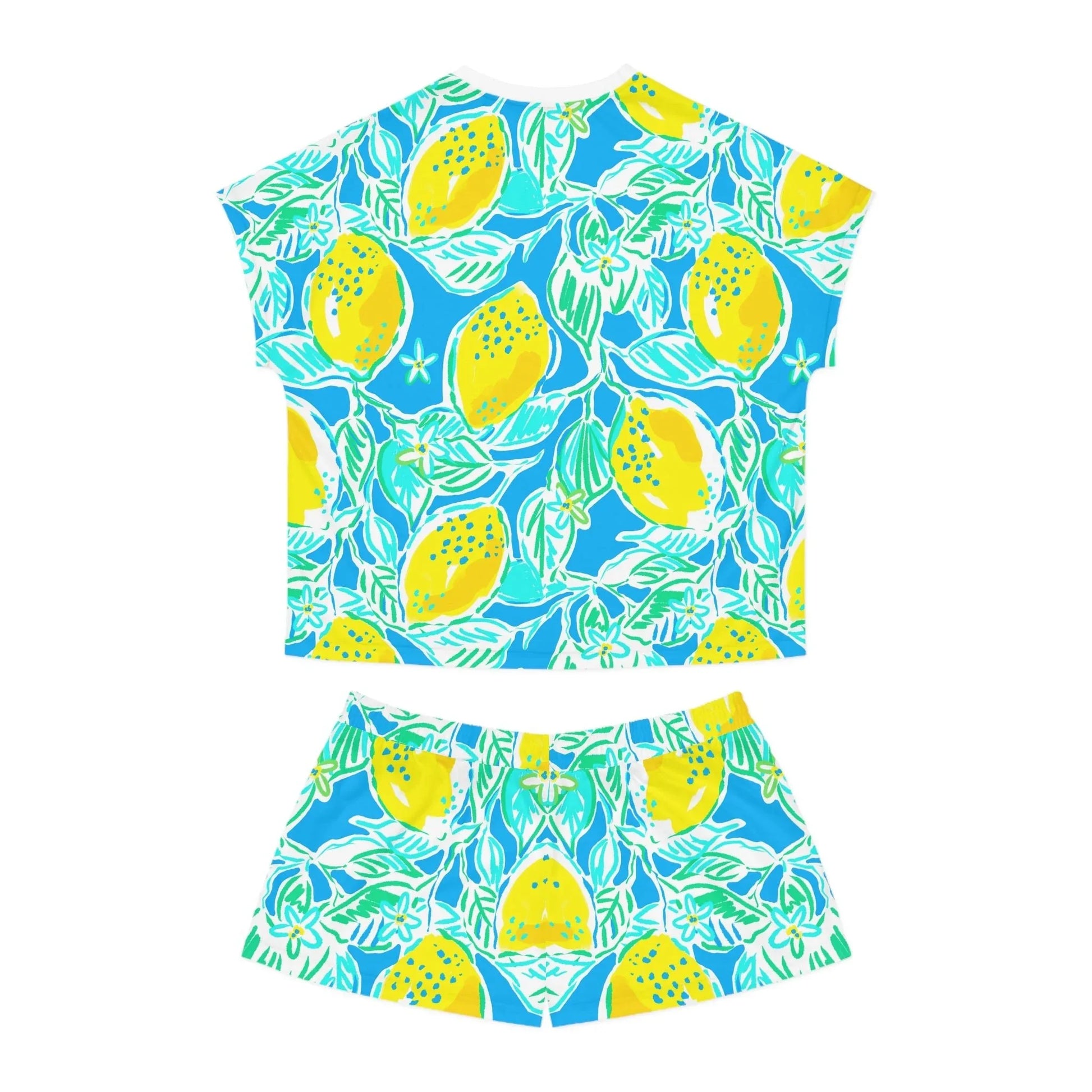Lemonade Days Women’s Short Pajama Set - All Over Prints