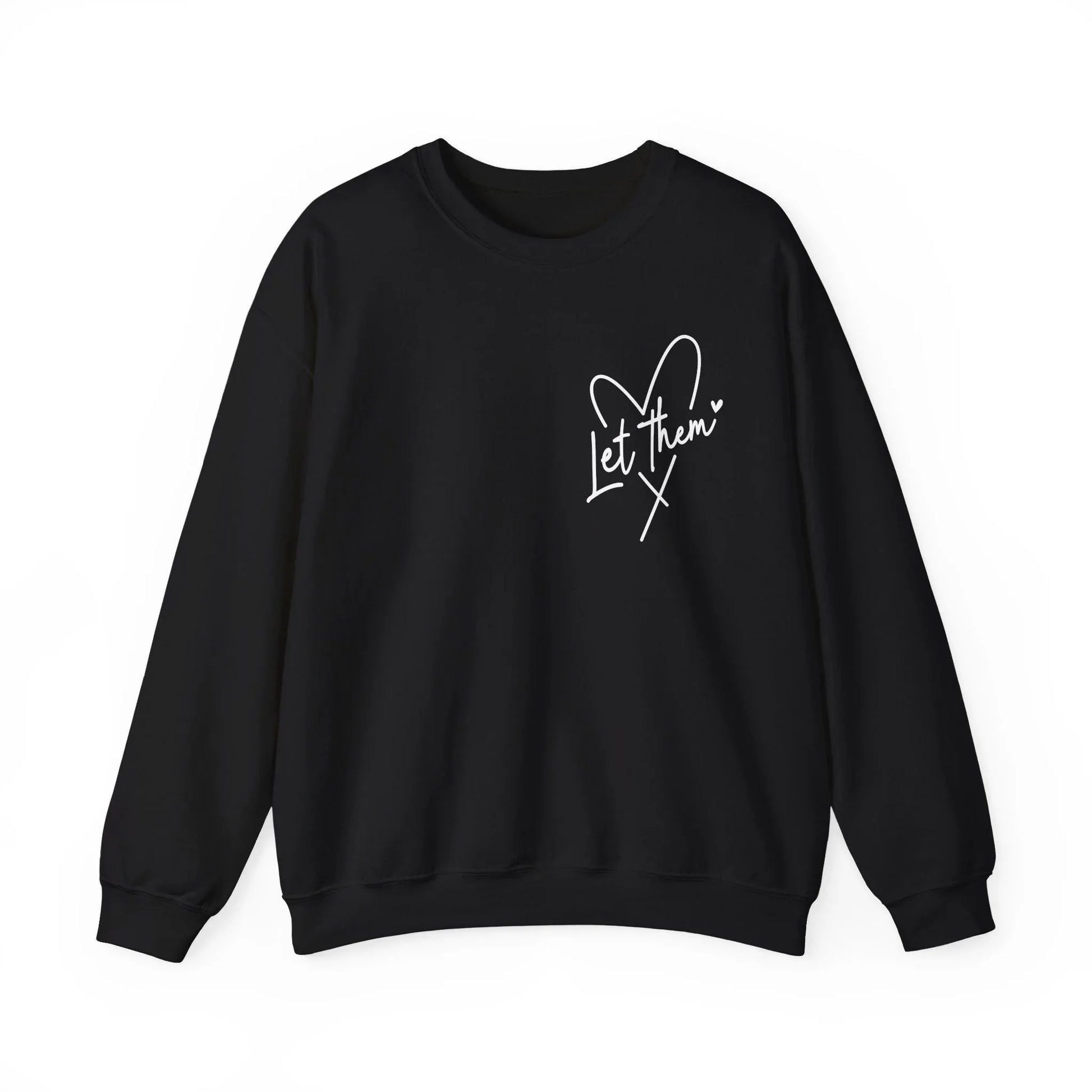 Let Them Watch Sweatshirt - Black / S
