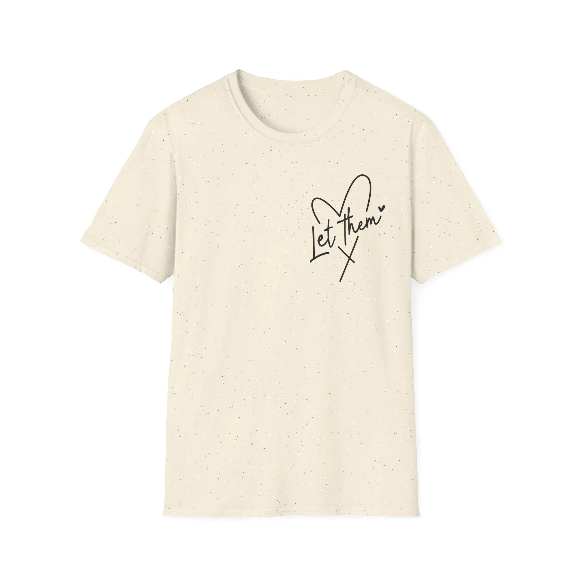 Let Them Watch T-Shirt - S / Natural