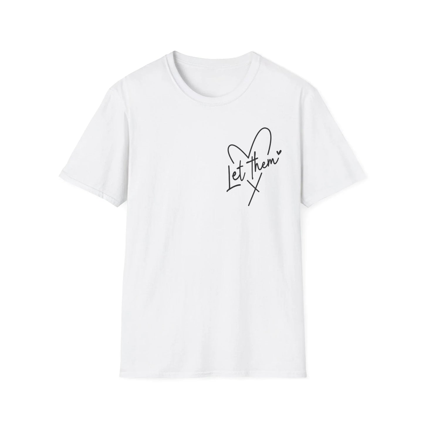 Let Them Watch T-Shirt - XS / White
