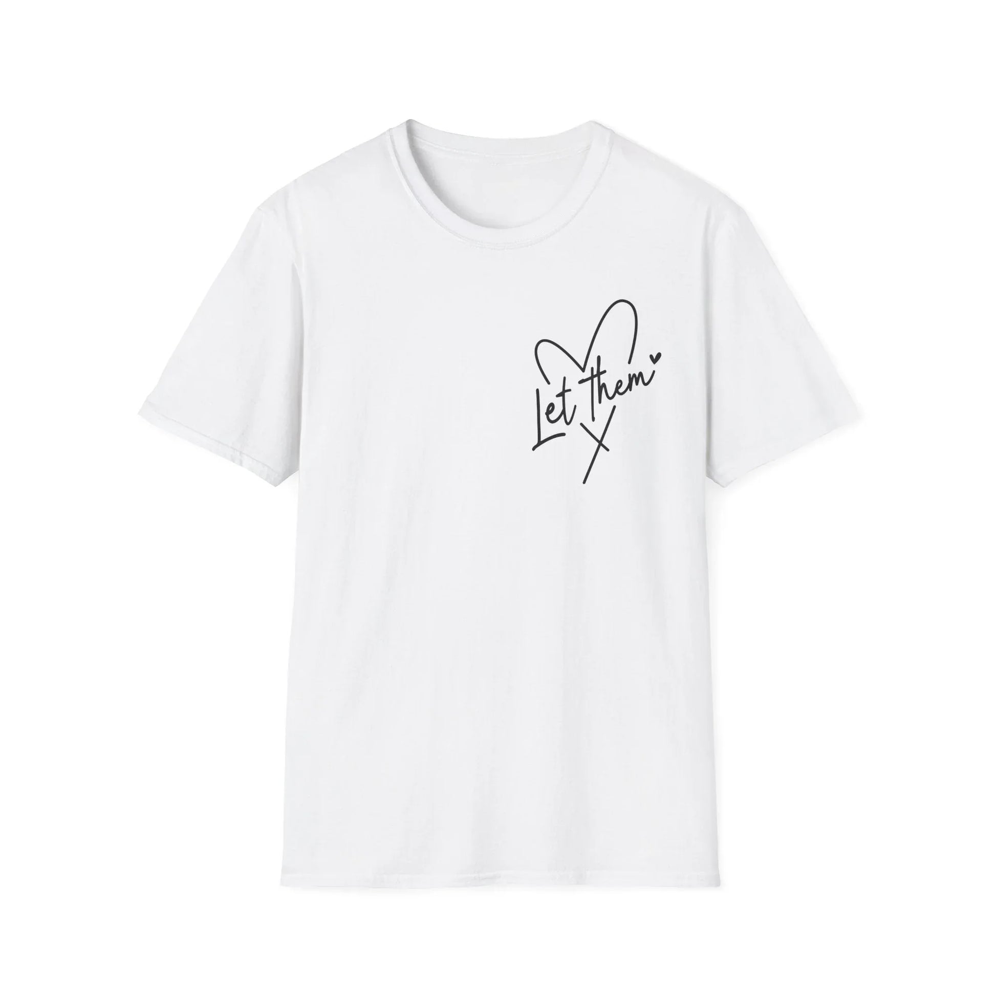 Let Them Watch T-Shirt - XS / White