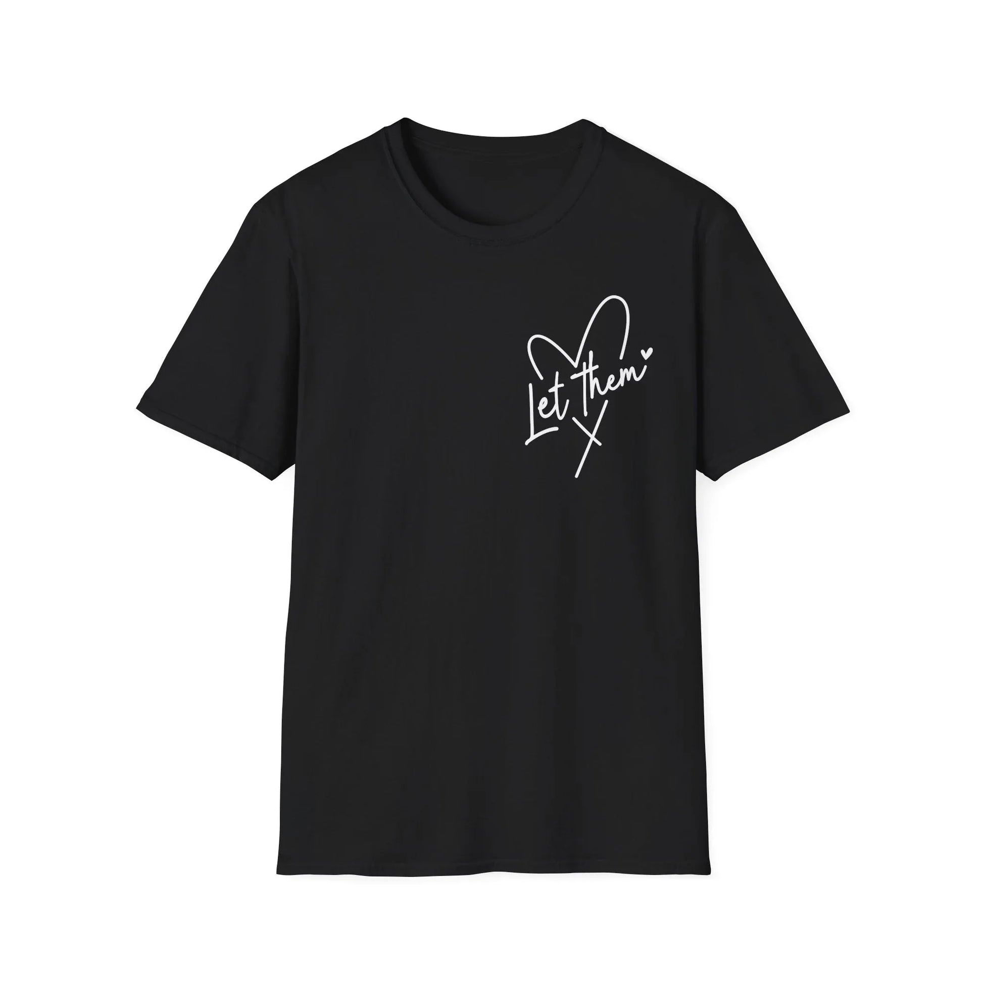 Let Them Watch T-Shirt - XS / Black