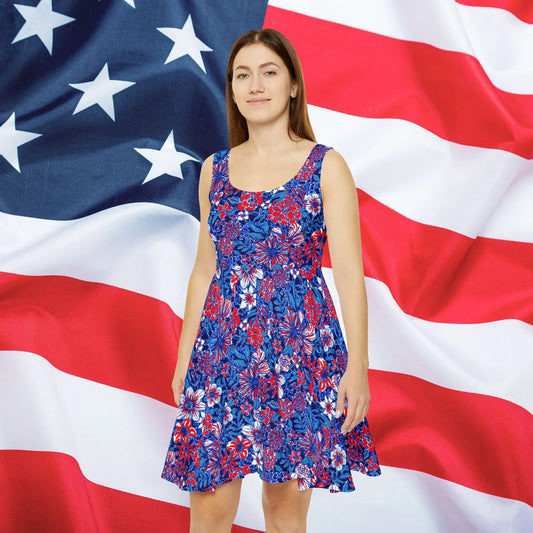 Liberty Garden Skater Dress - All Over Prints