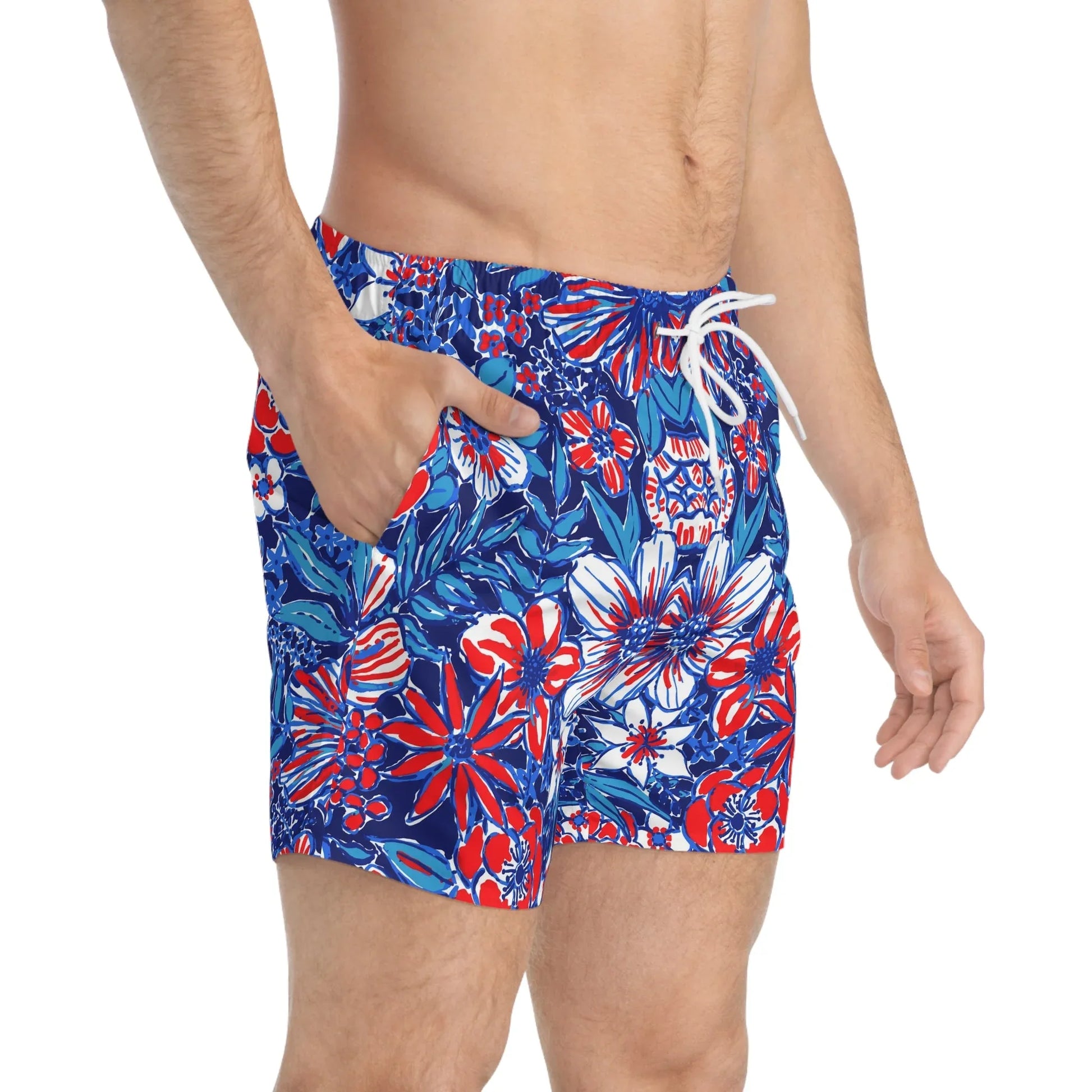 Liberty Garden Swim Trunks - All Over Prints
