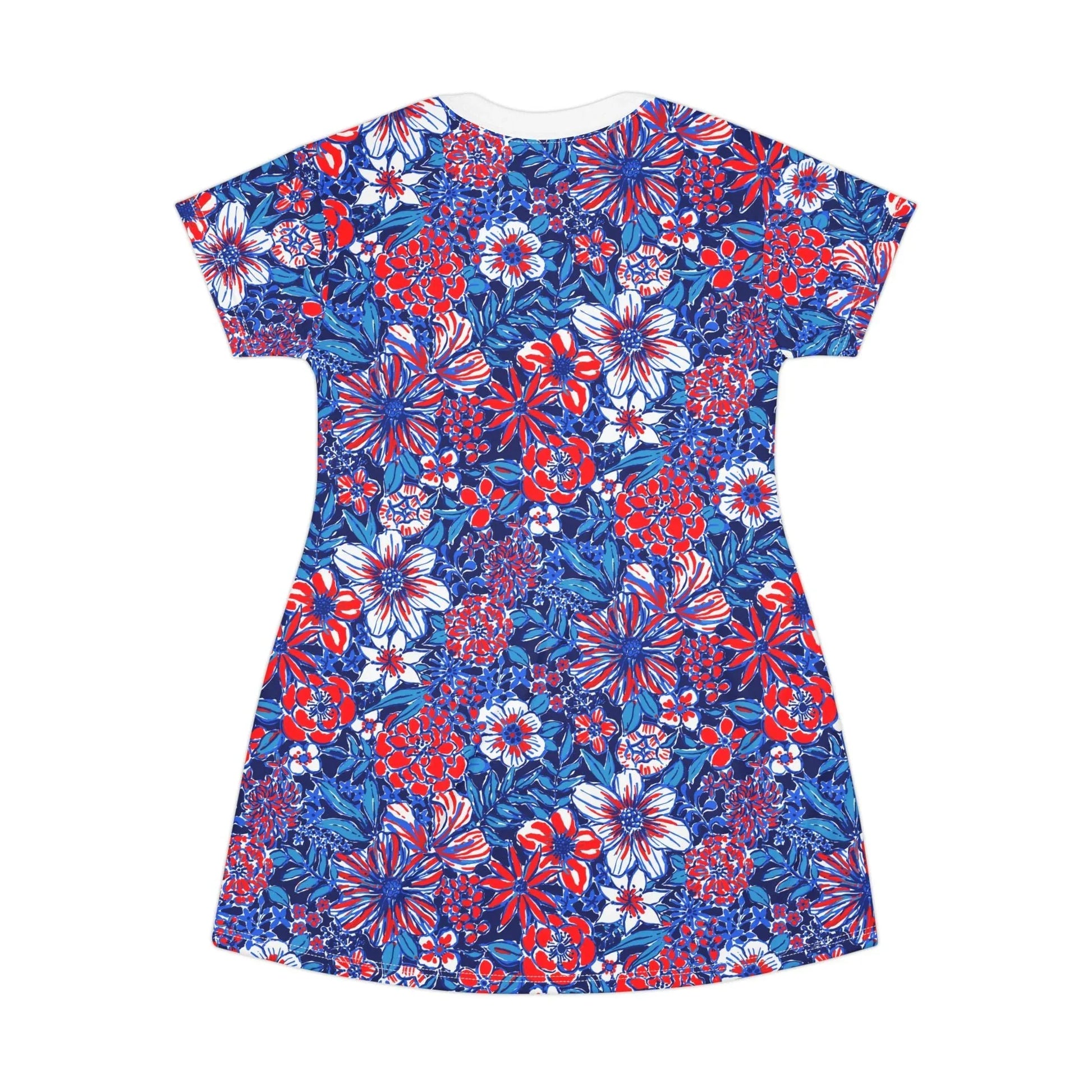 Liberty Garden T-Shirt Dress - All Over Prints