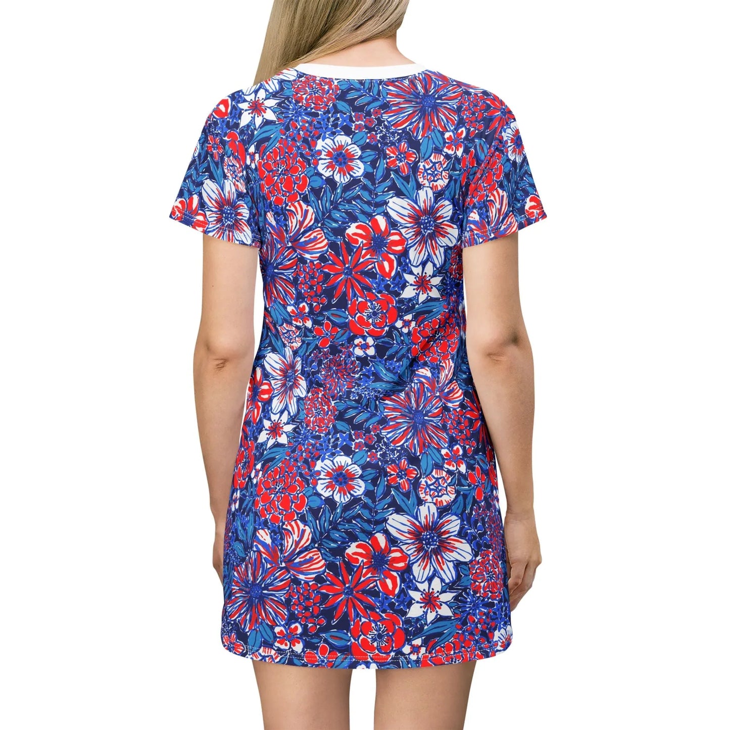 Liberty Garden T-Shirt Dress - All Over Prints
