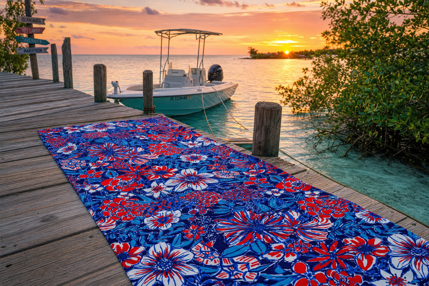 Liberty Garden Towel – RELLE Fashion & Lifestyle – Product Image