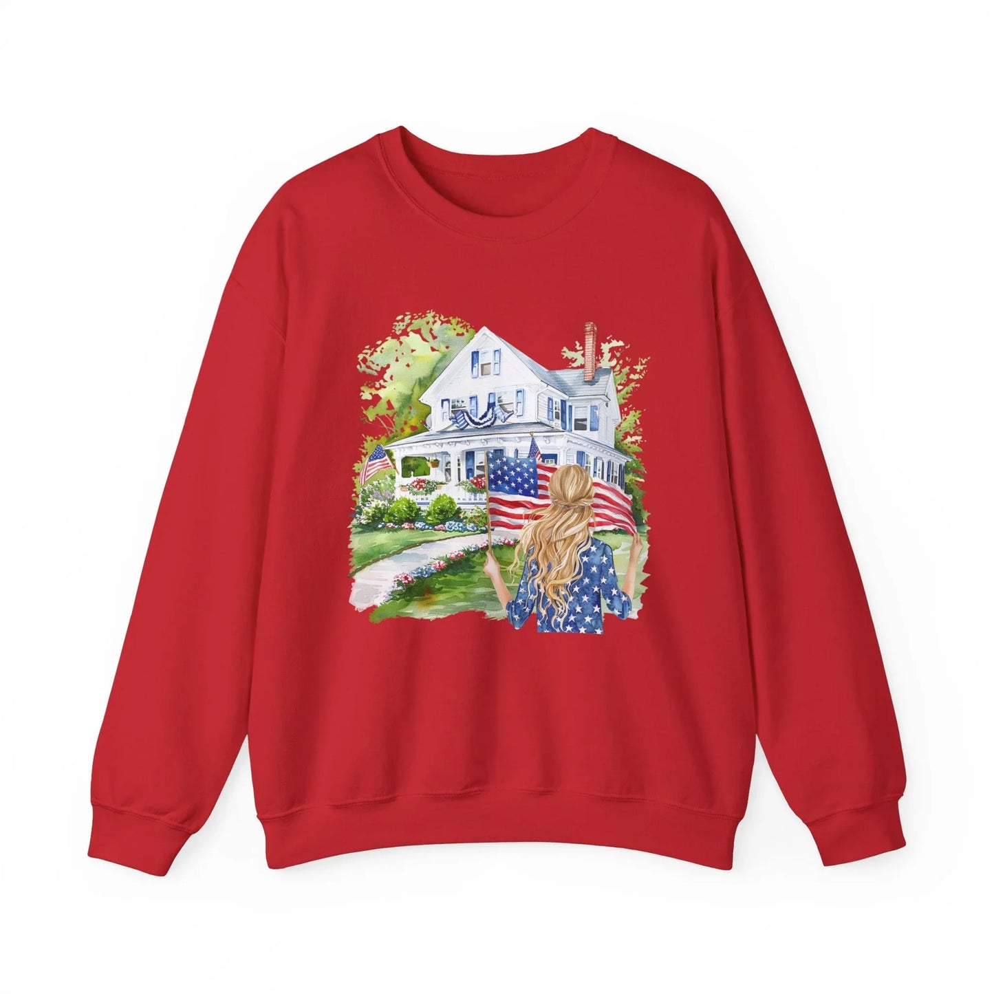 Liberty Sweatshirt | Unisex - Red / S