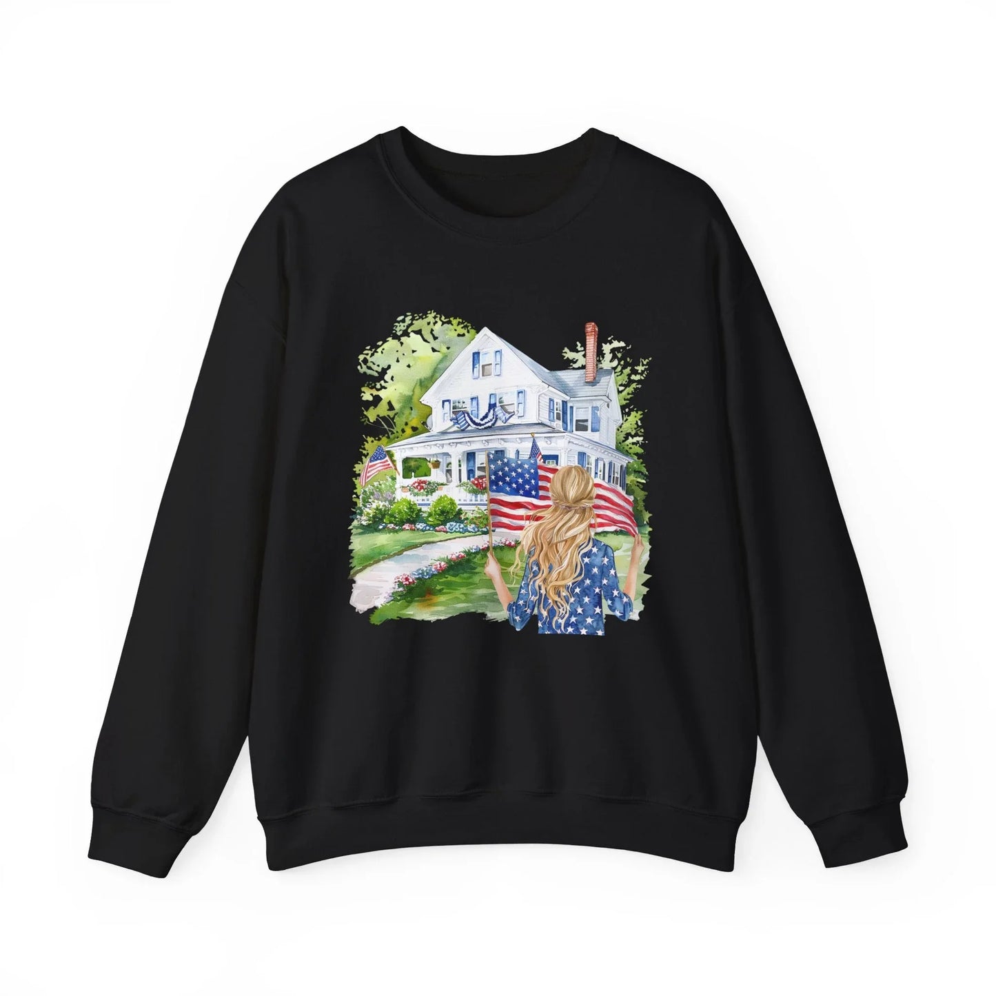 Liberty Sweatshirt | Unisex - Black / S