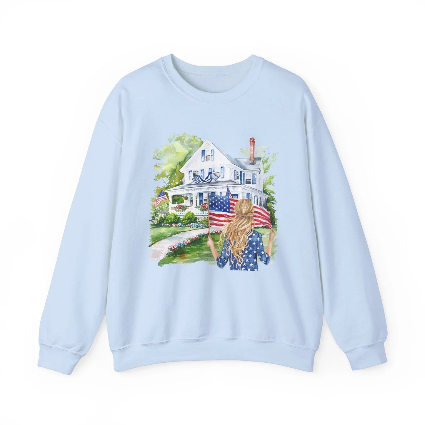 Liberty Sweatshirt | Unisex - Light Blue / S