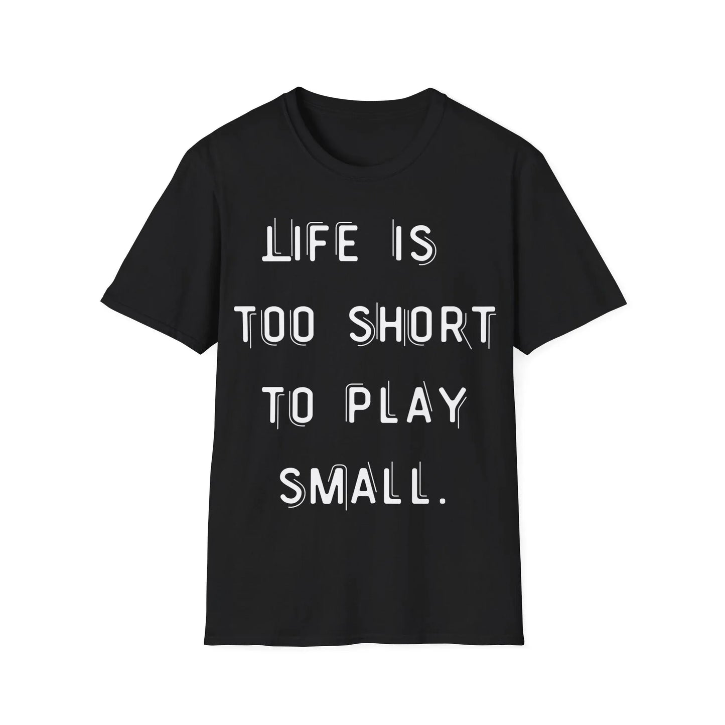 Live Big Dream Bigger | black | Unisex - Black / S - T-Shirt