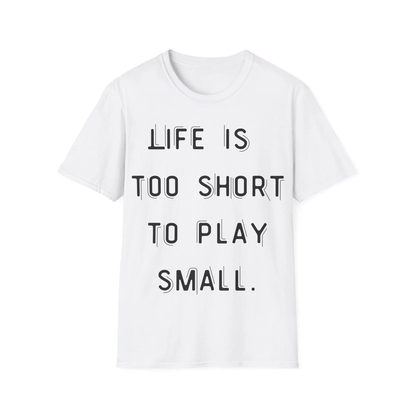 Live Big Dream Bigger | white | Unisex - White / S - T-Shirt