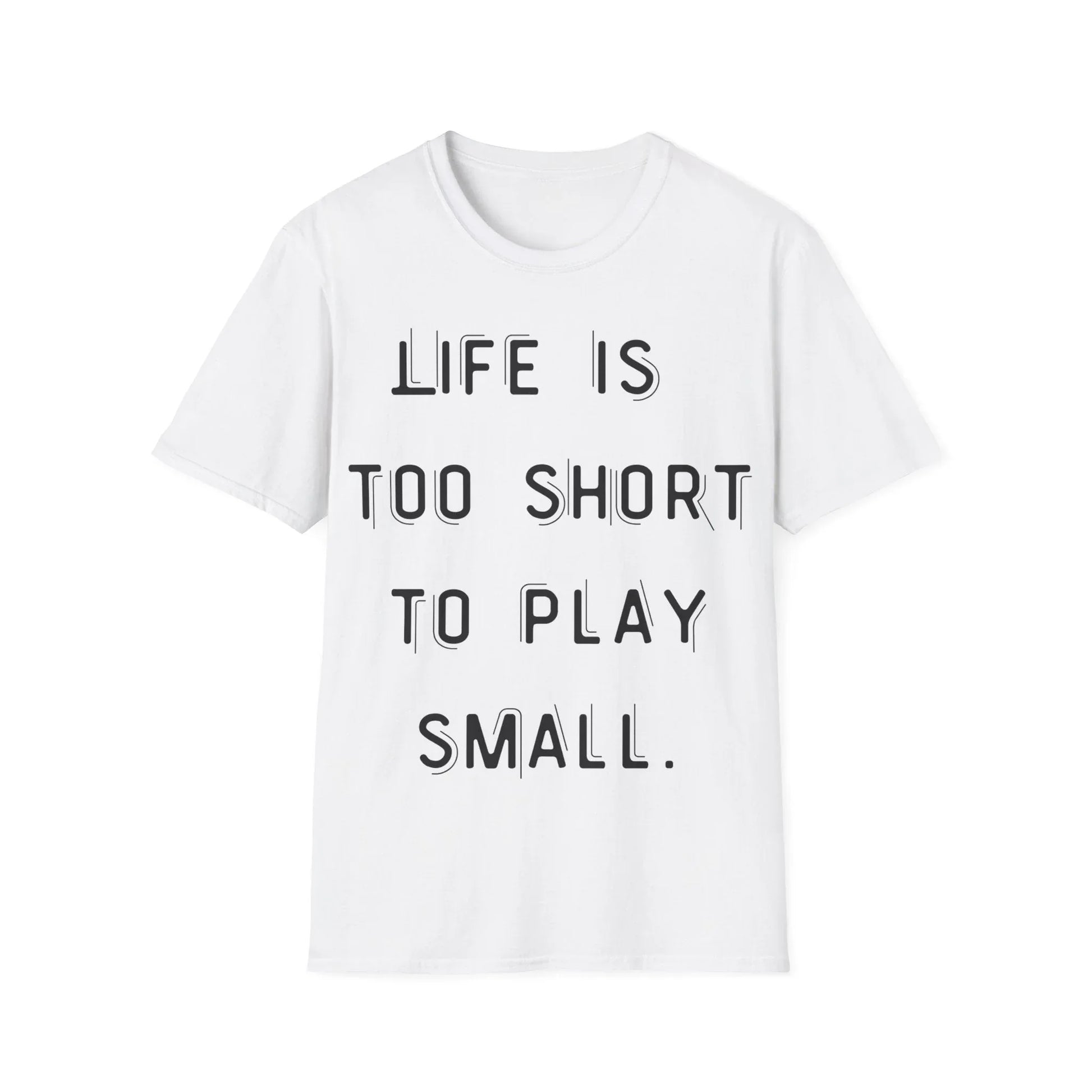 Live Big Dream Bigger | white | Unisex - White / S - T-Shirt