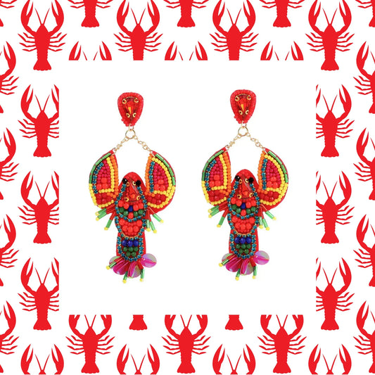 Lobster Chic Earrings