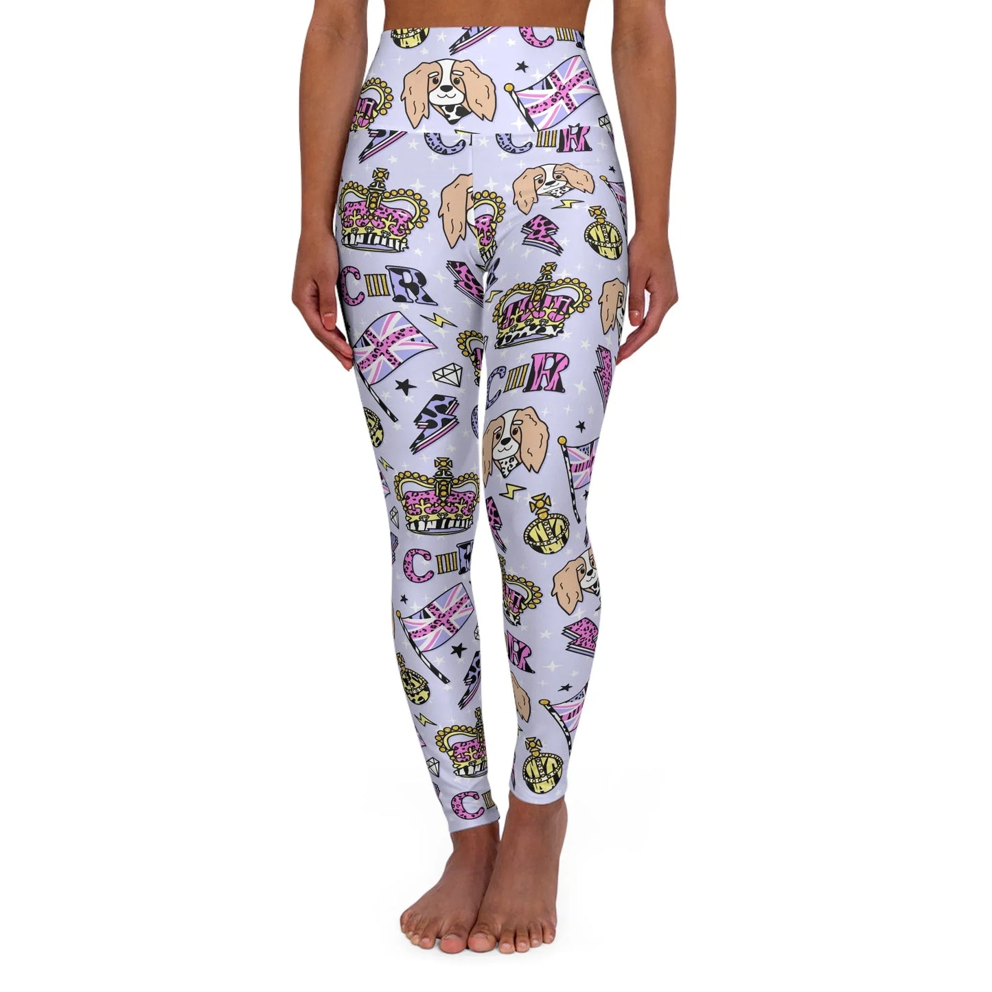London City Girl High Waisted Yoga Leggings - XS - All Over Prints