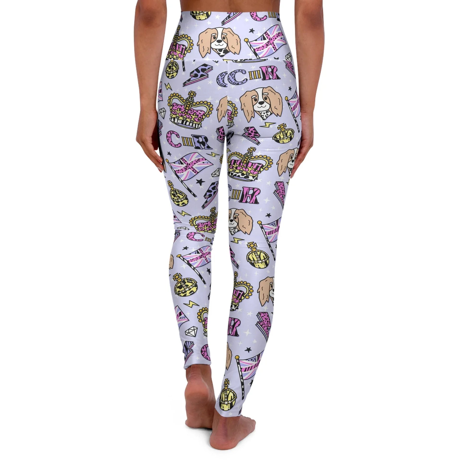 London City Girl High Waisted Yoga Leggings - All Over Prints