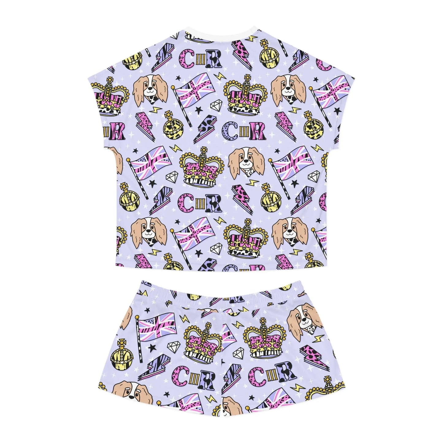 London City Girl Short Pajama Set - All Over Prints