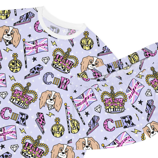 London City Girl Short Pajama Set - All Over Prints
