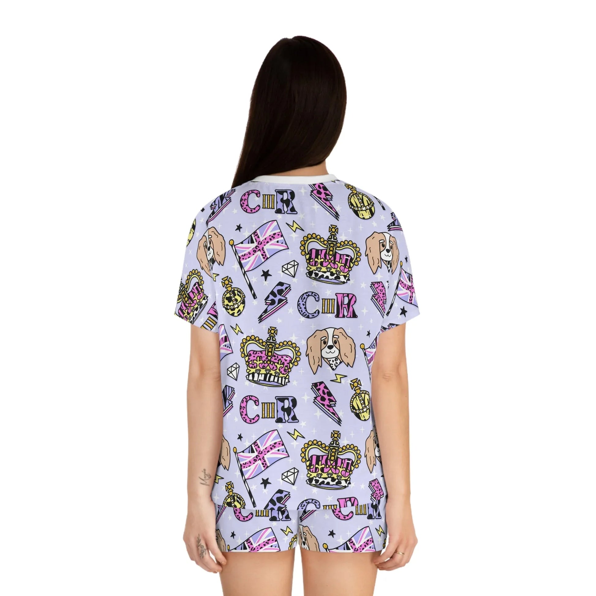 London City Girl Short Pajama Set - All Over Prints