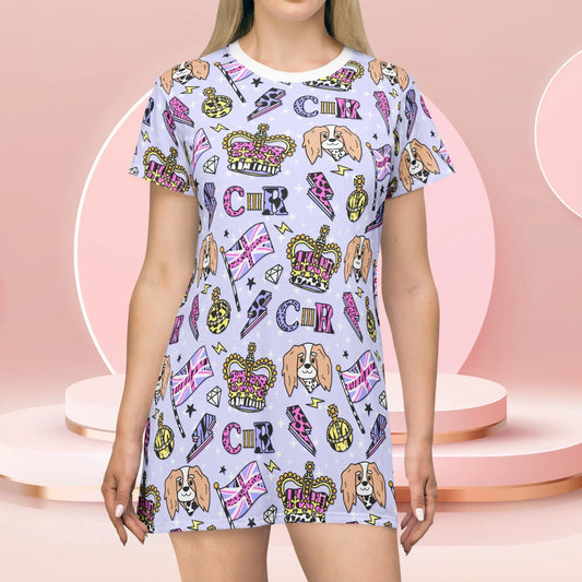 London City Girl T-Shirt Dress - All Over Prints
