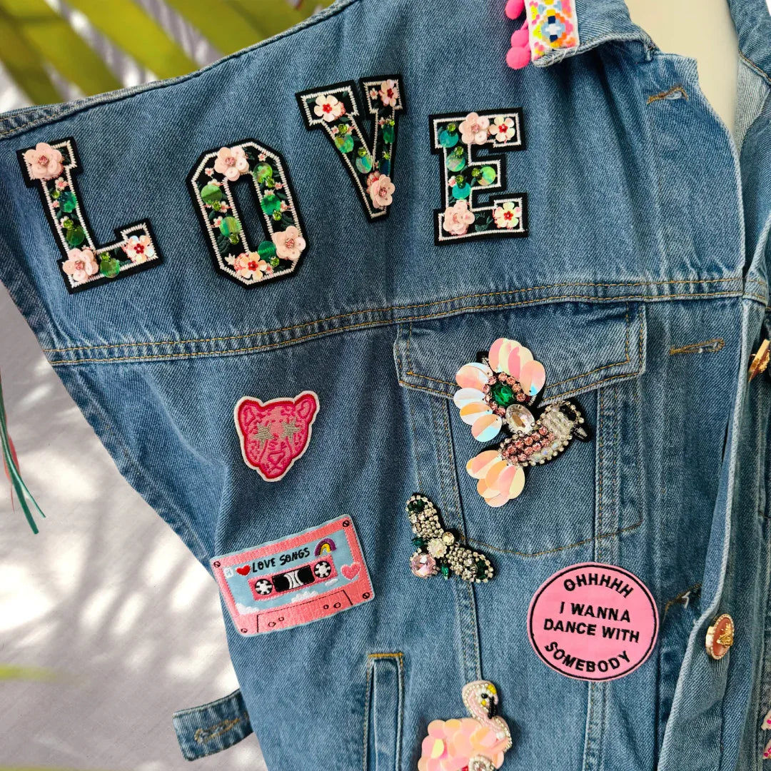 Lovebird Vest - Handcrafted Unique Custom