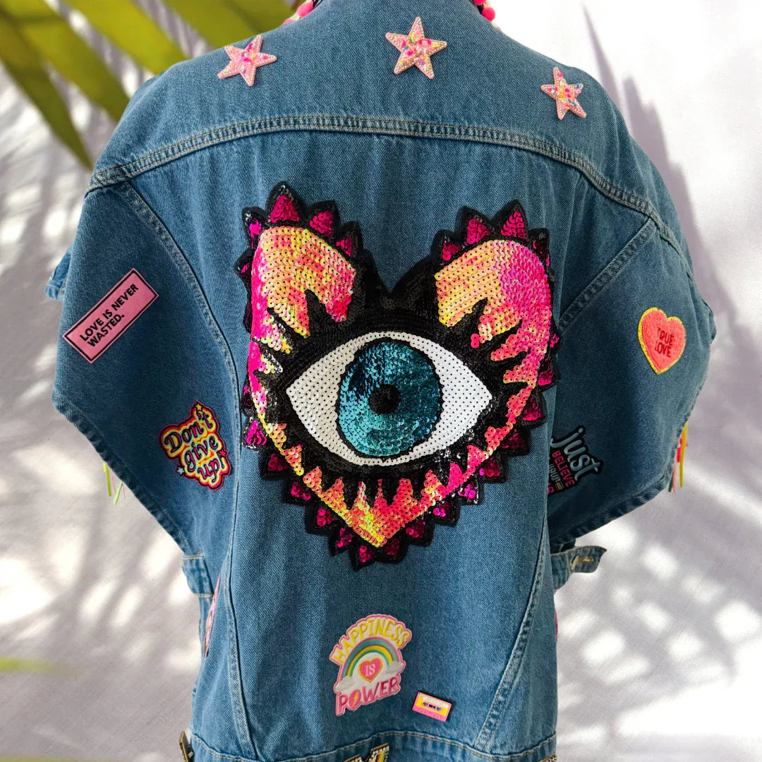 Lovebird Vest - Handcrafted Unique Custom