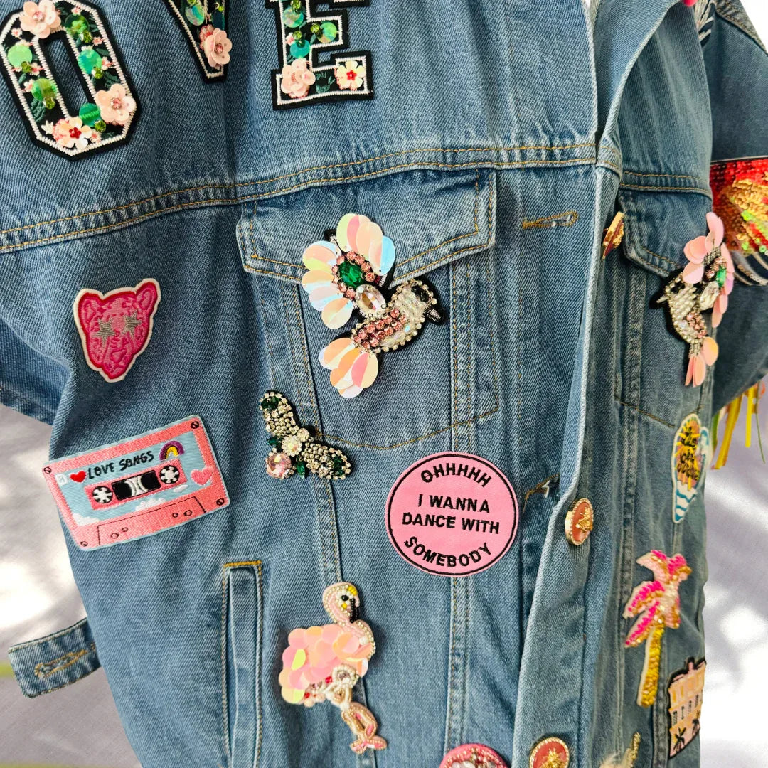Lovebird Vest - Handcrafted Unique Custom