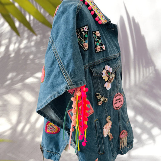 Lovebird Vest - Handcrafted Unique Custom