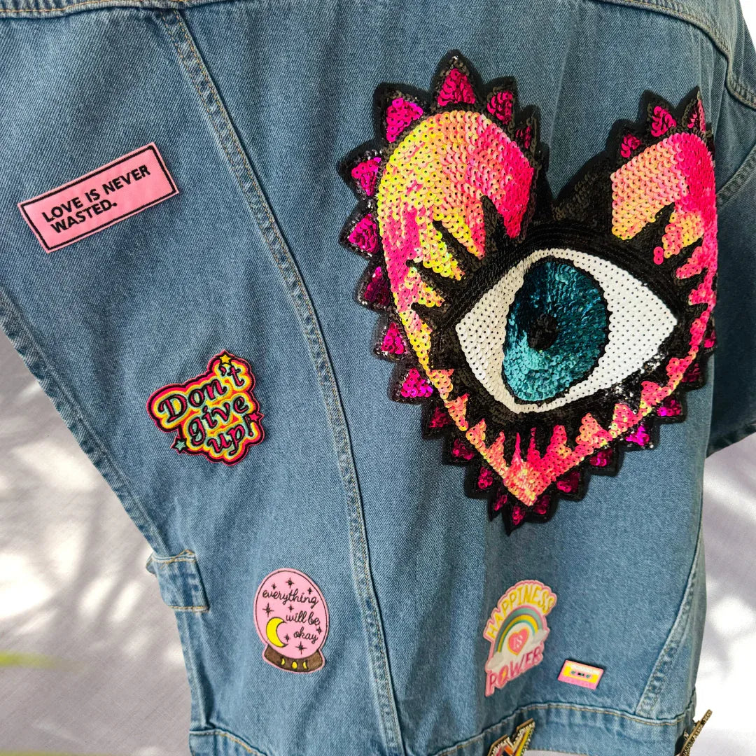 Lovebird Vest - Handcrafted Unique Custom