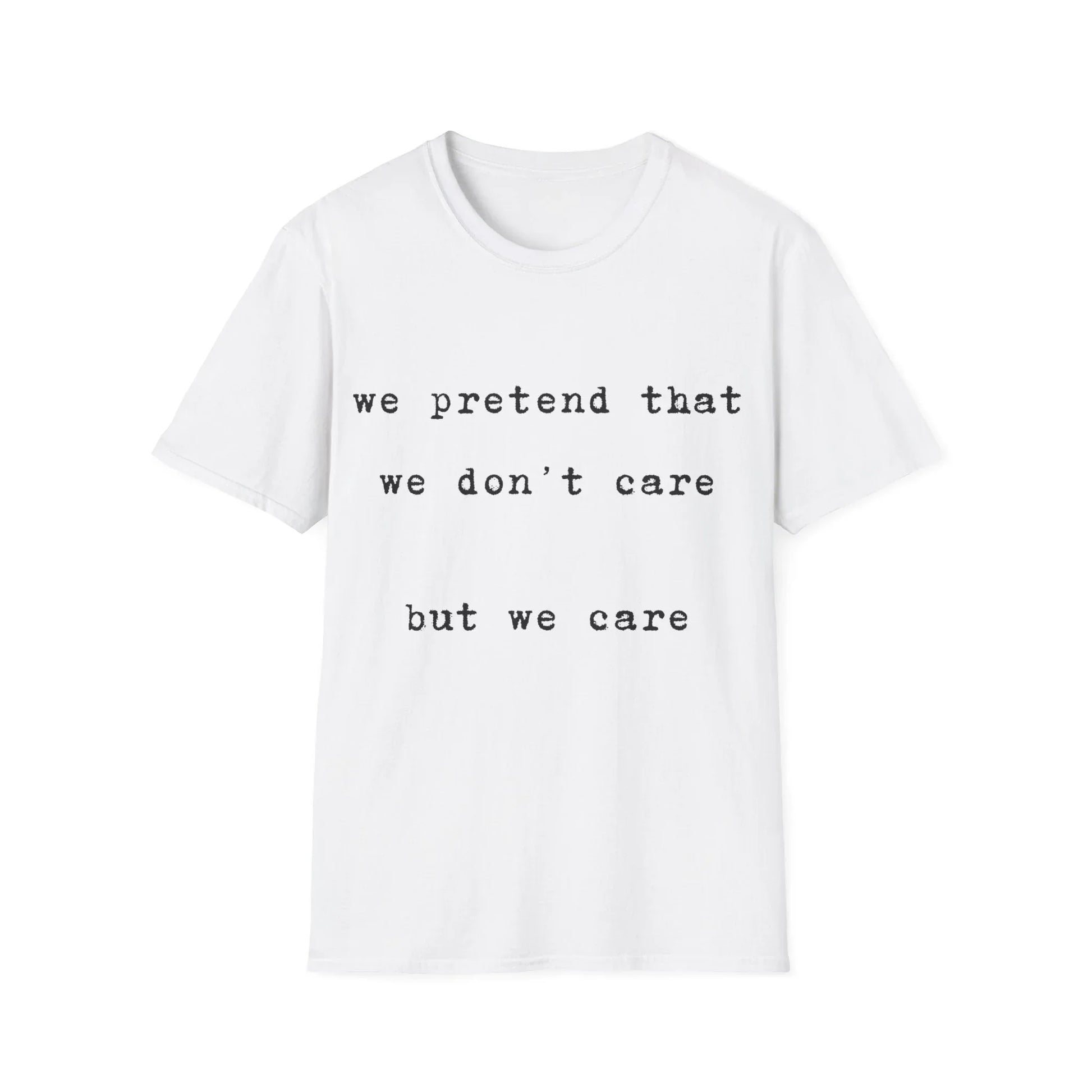 Low-Key But Invested | white | Unisex - White / S - T-Shirt