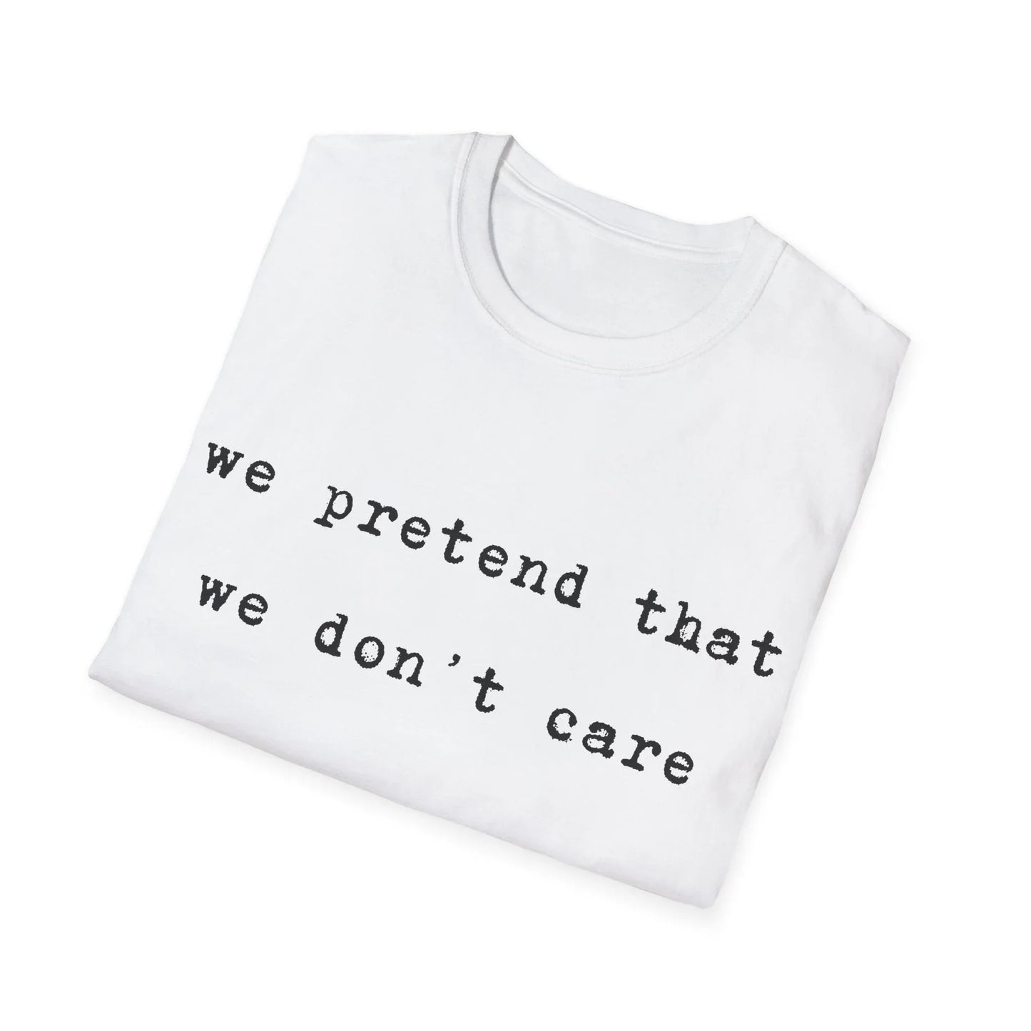 Low-Key But Invested | white | Unisex - T-Shirt