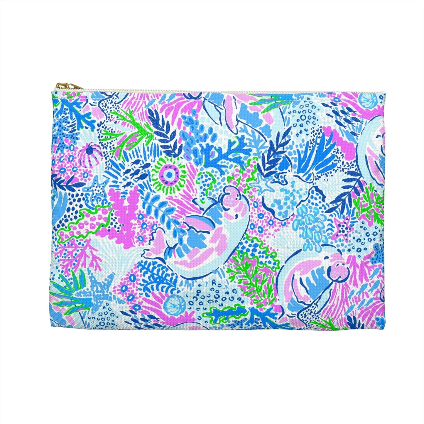 Manatee Paradise Accessory Pouch - Bags