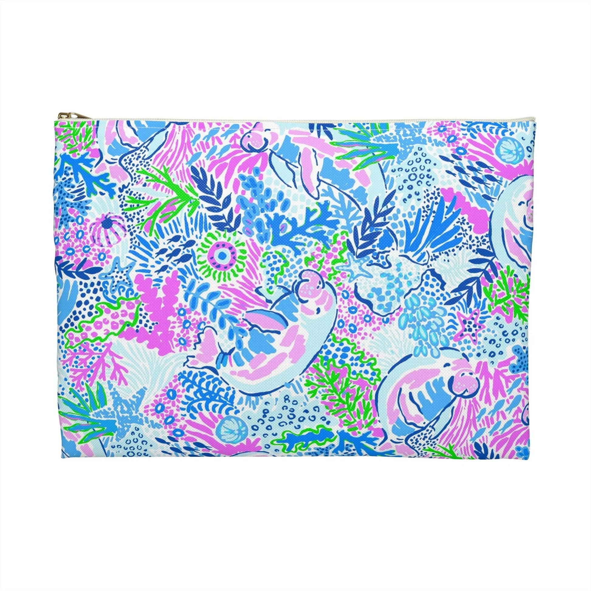Manatee Paradise Accessory Pouch - Bags