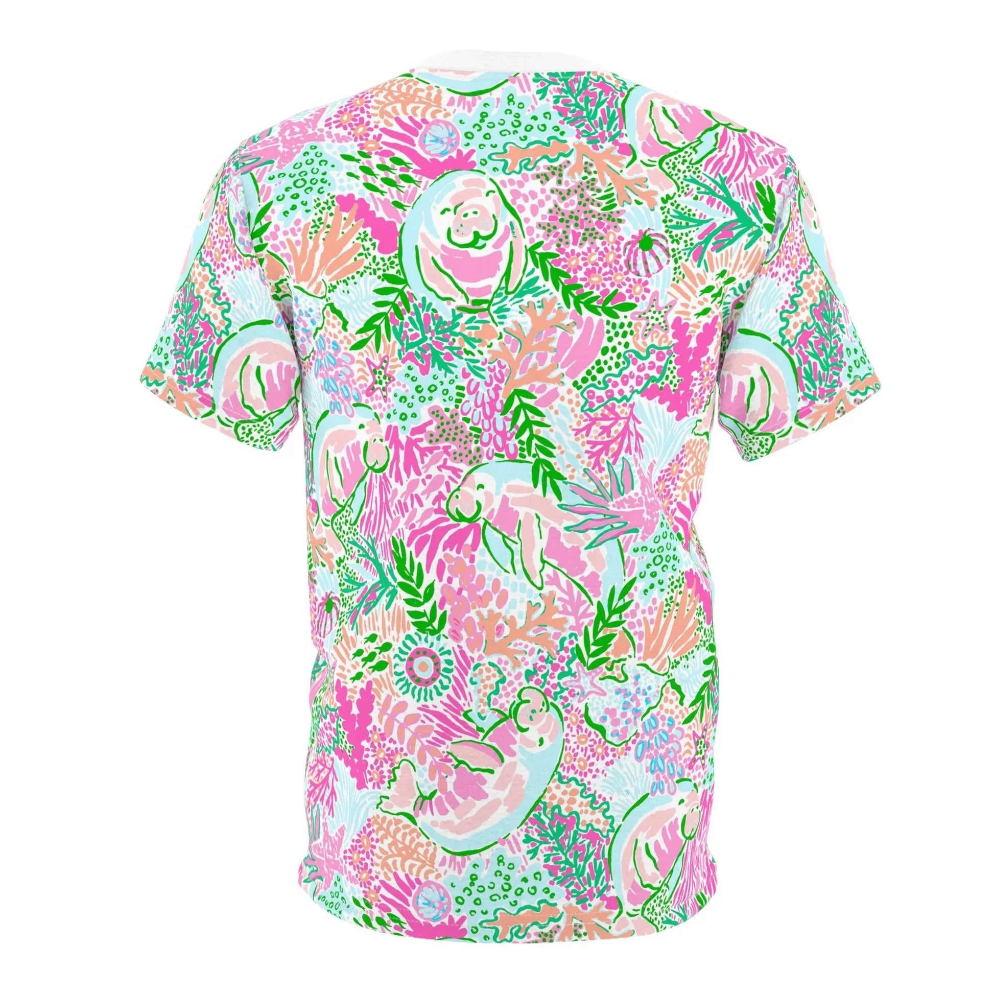 Manatee Paradise All-Over-Print T-Shirt - All Over Prints