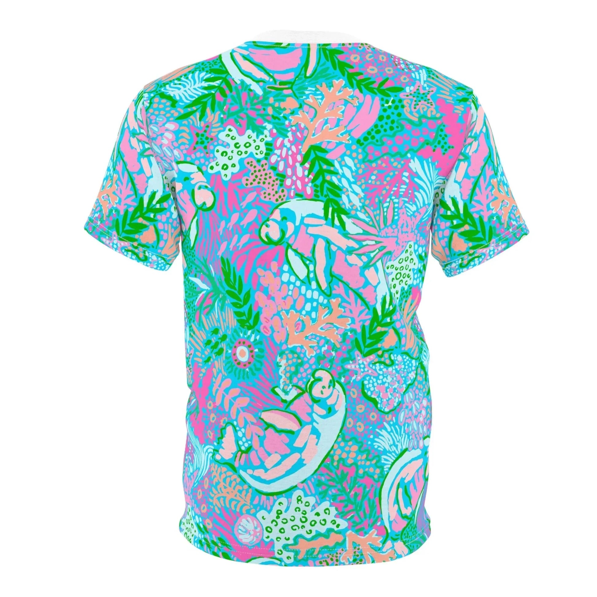 Manatee Paradise All-Over-Print T-Shirt - All Over Prints
