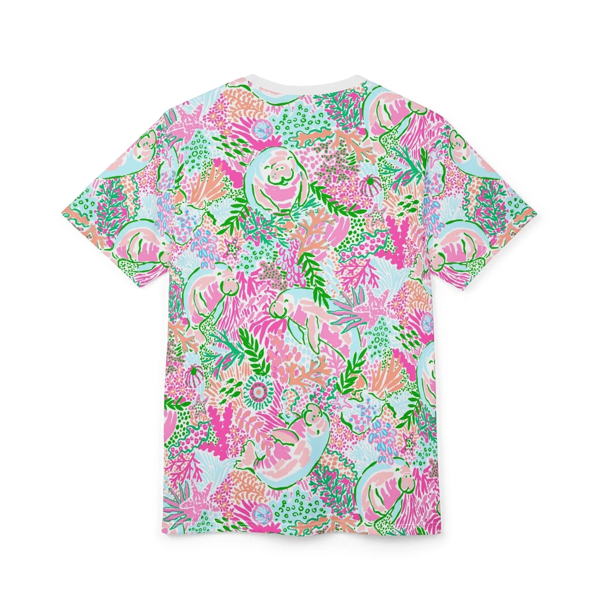 Manatee Paradise All-Over-Print T-Shirt - All Over Prints