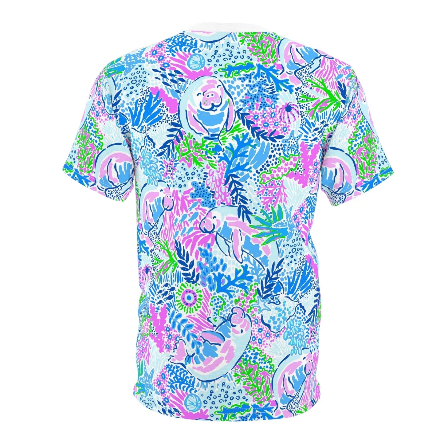 Manatee Paradise All-Over-Print T-Shirt - All Over Prints