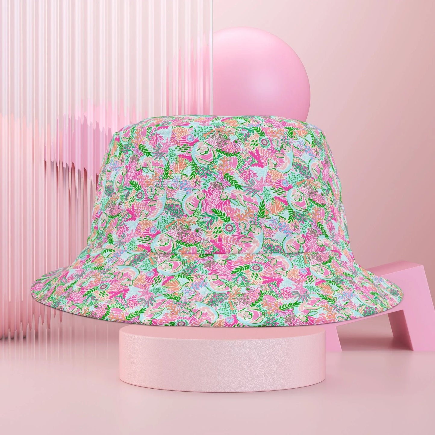 Manatee Paradise Bucket Hat - Hats