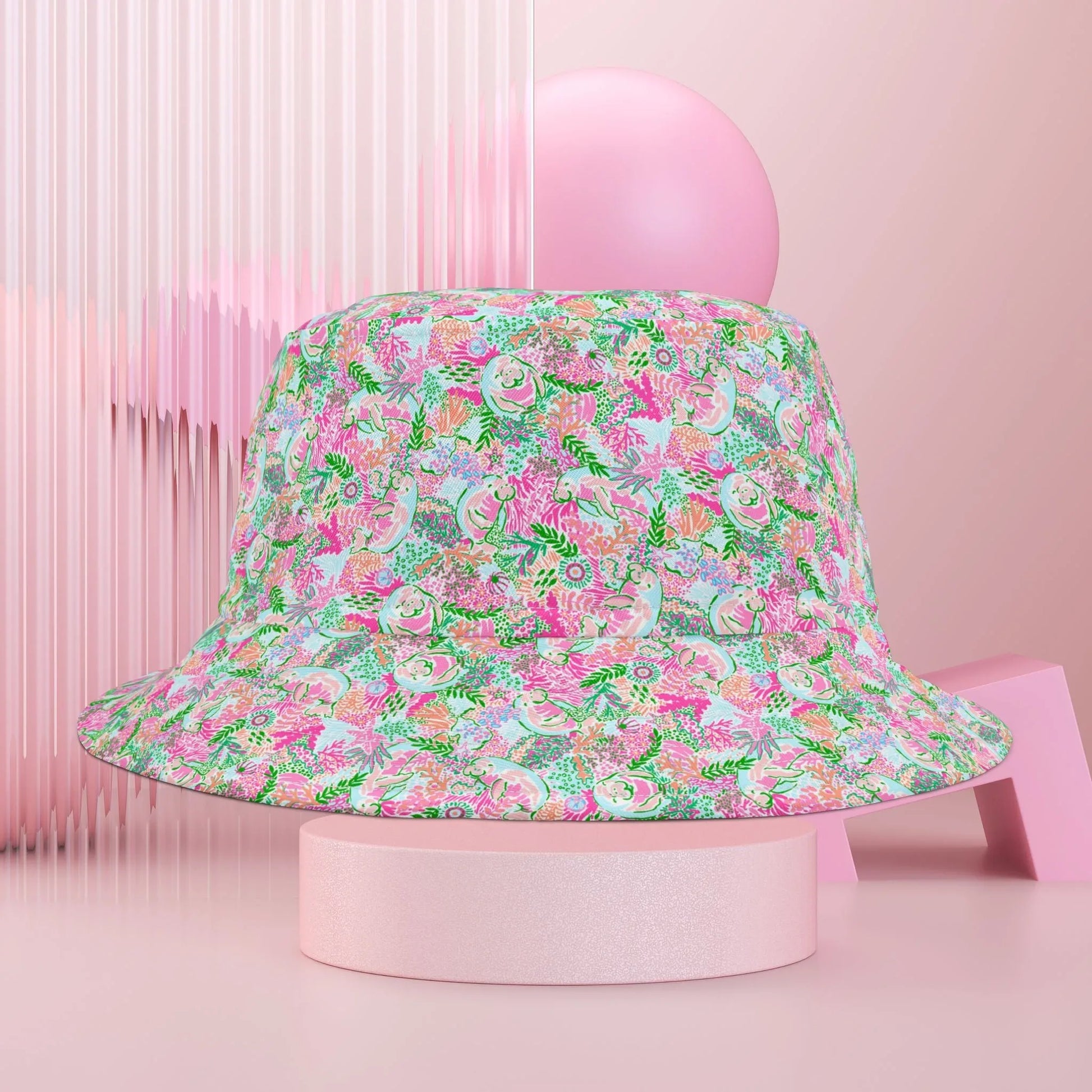 Manatee Paradise Bucket Hat - Hats