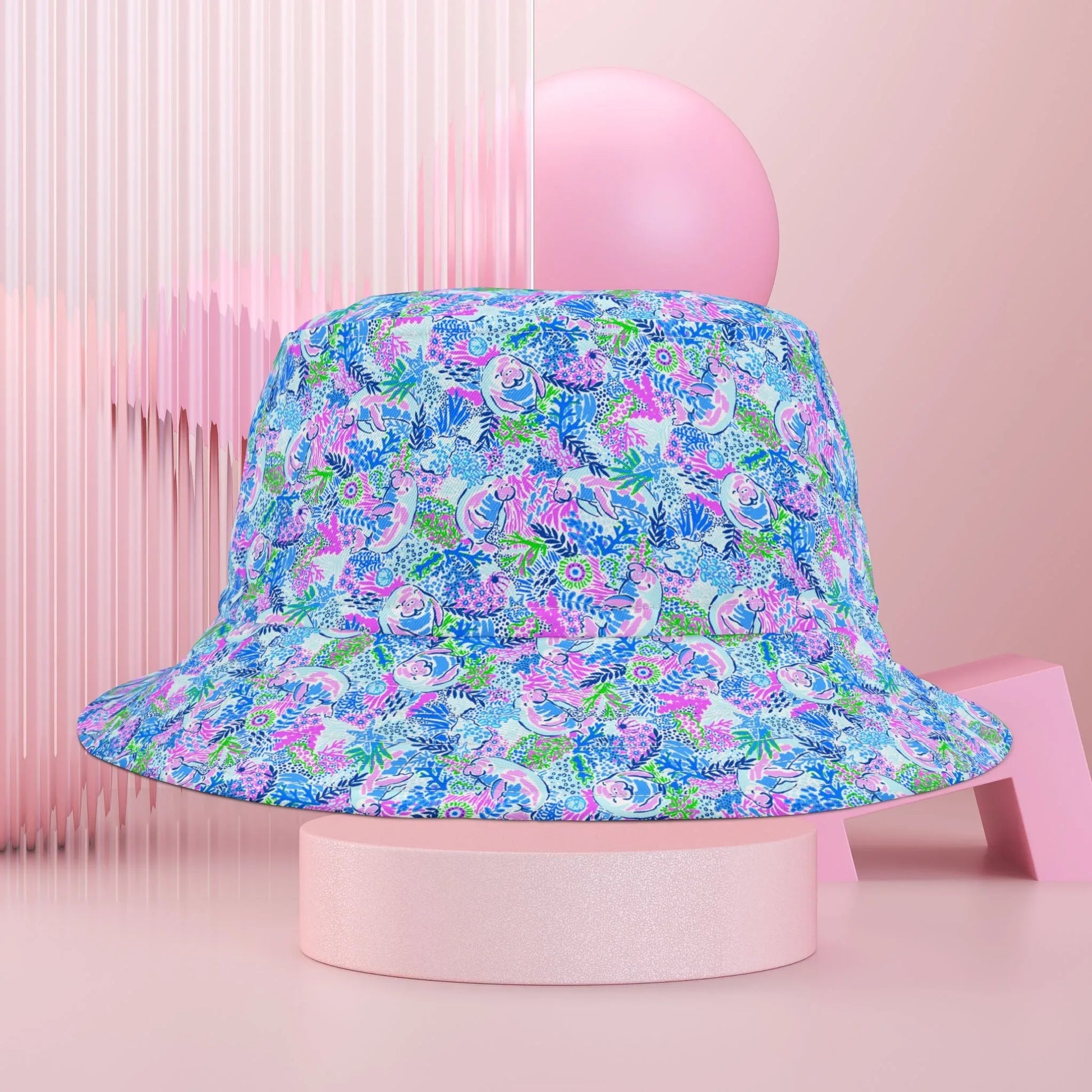 Manatee Paradise Bucket Hat - Hats