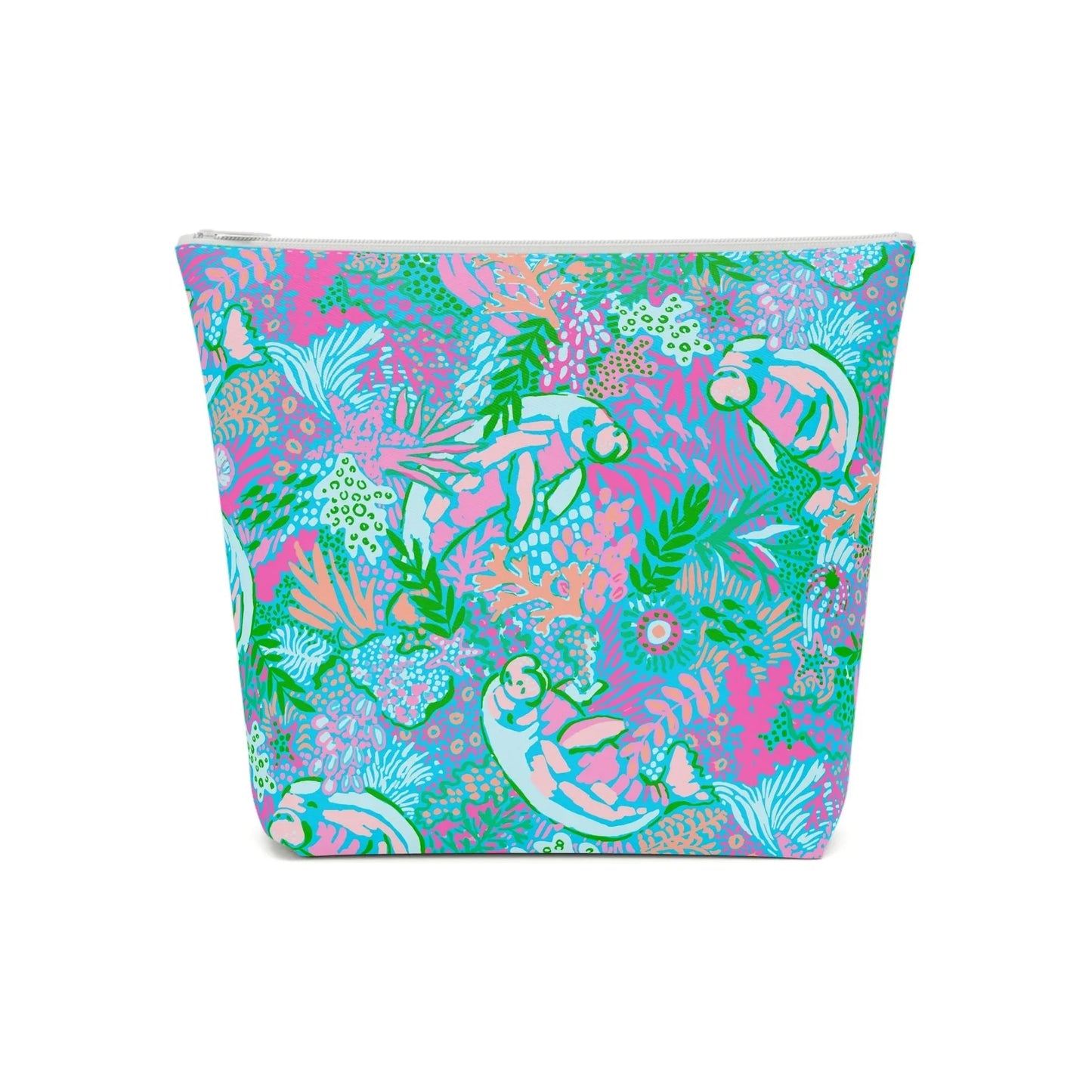 Manatee Paradise Cosmetic Bag - Bags