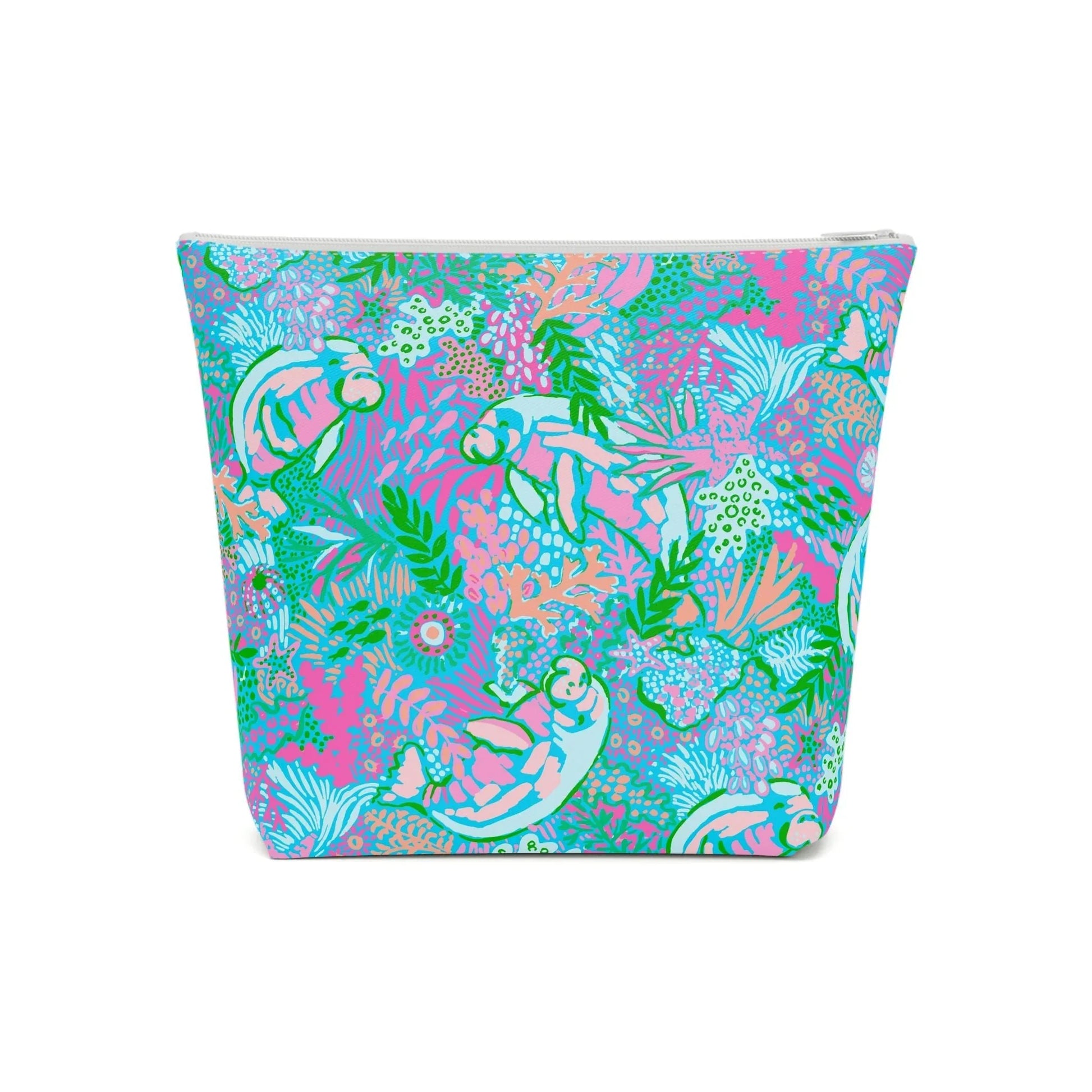 Manatee Paradise Cosmetic Bag - 7.1’’ × 5.9’’ - Bags