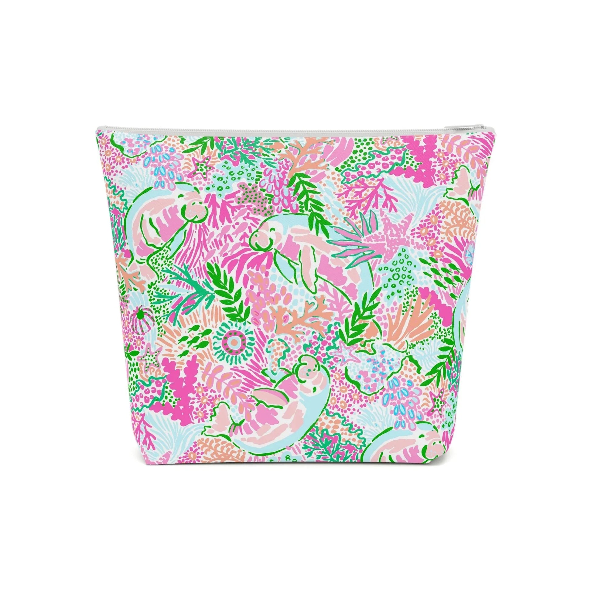 Manatee Paradise Cosmetic Bag - 7.1’’ × 5.9’’ - Bags