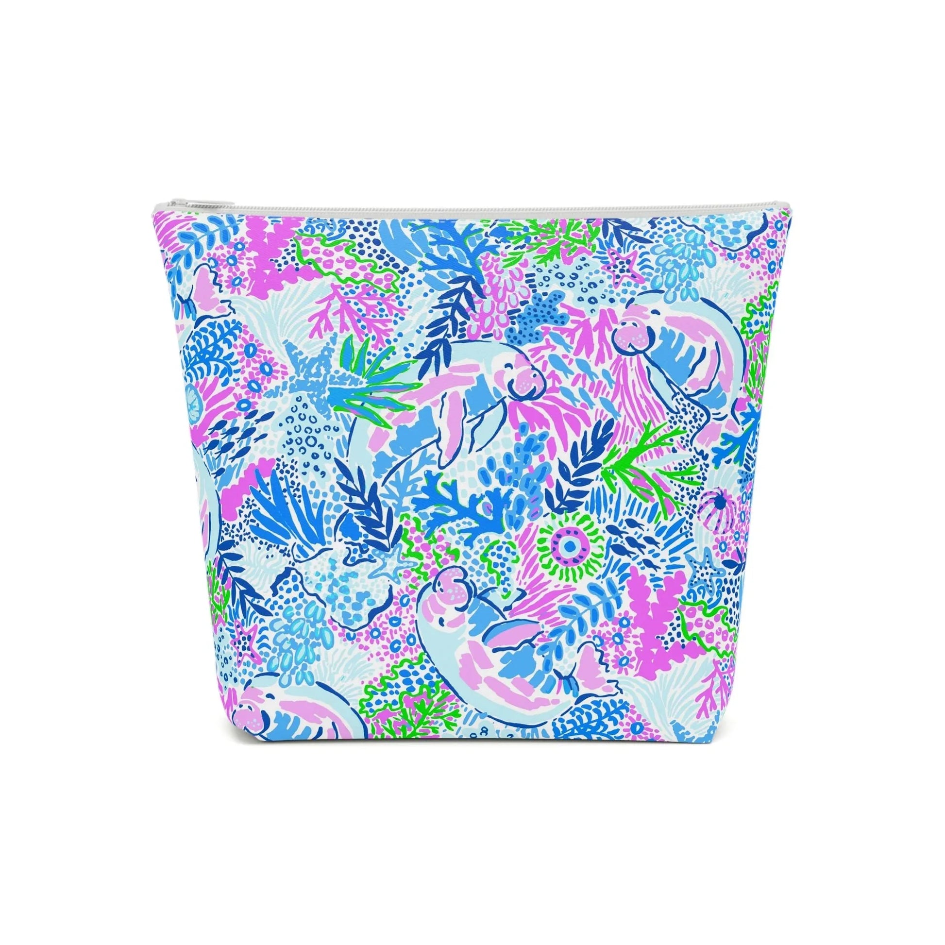 Manatee Paradise Cosmetic Bag - Bags