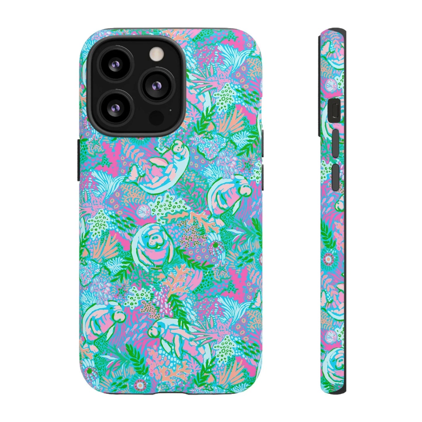 Manatee Paradise iPhone Case - 13 Pro / Matte - Phone