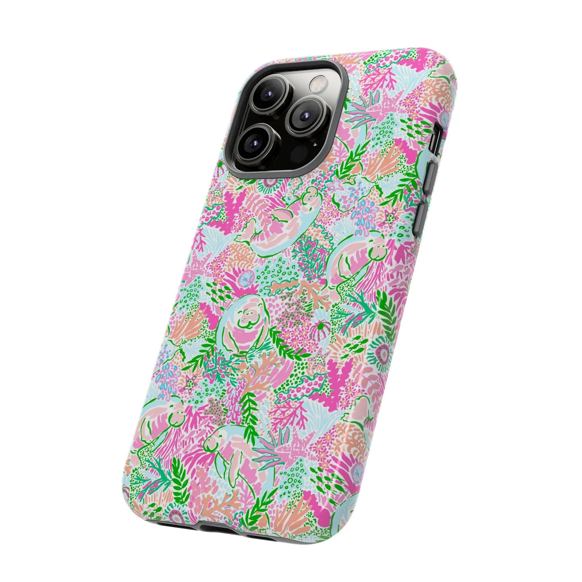 Manatee Paradise iPhone Case - Phone