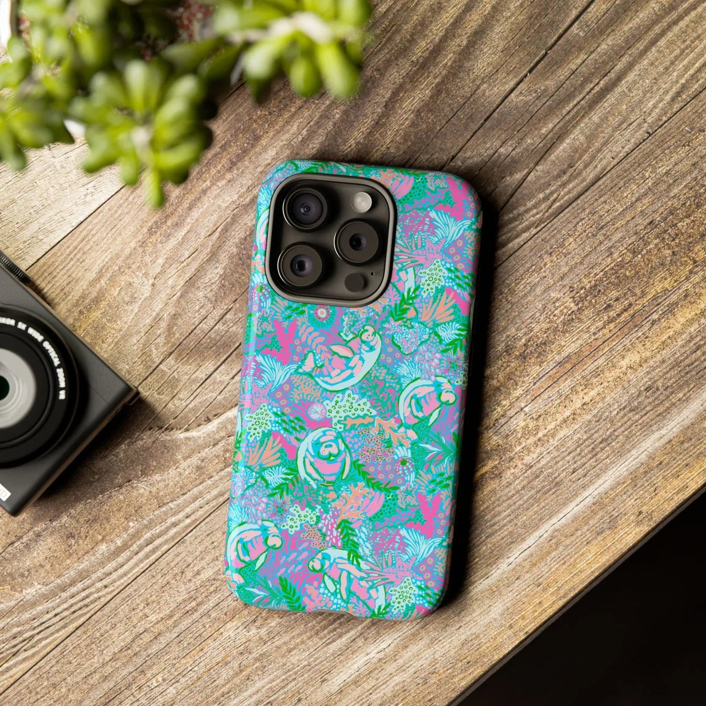 Manatee Paradise iPhone Case - Phone