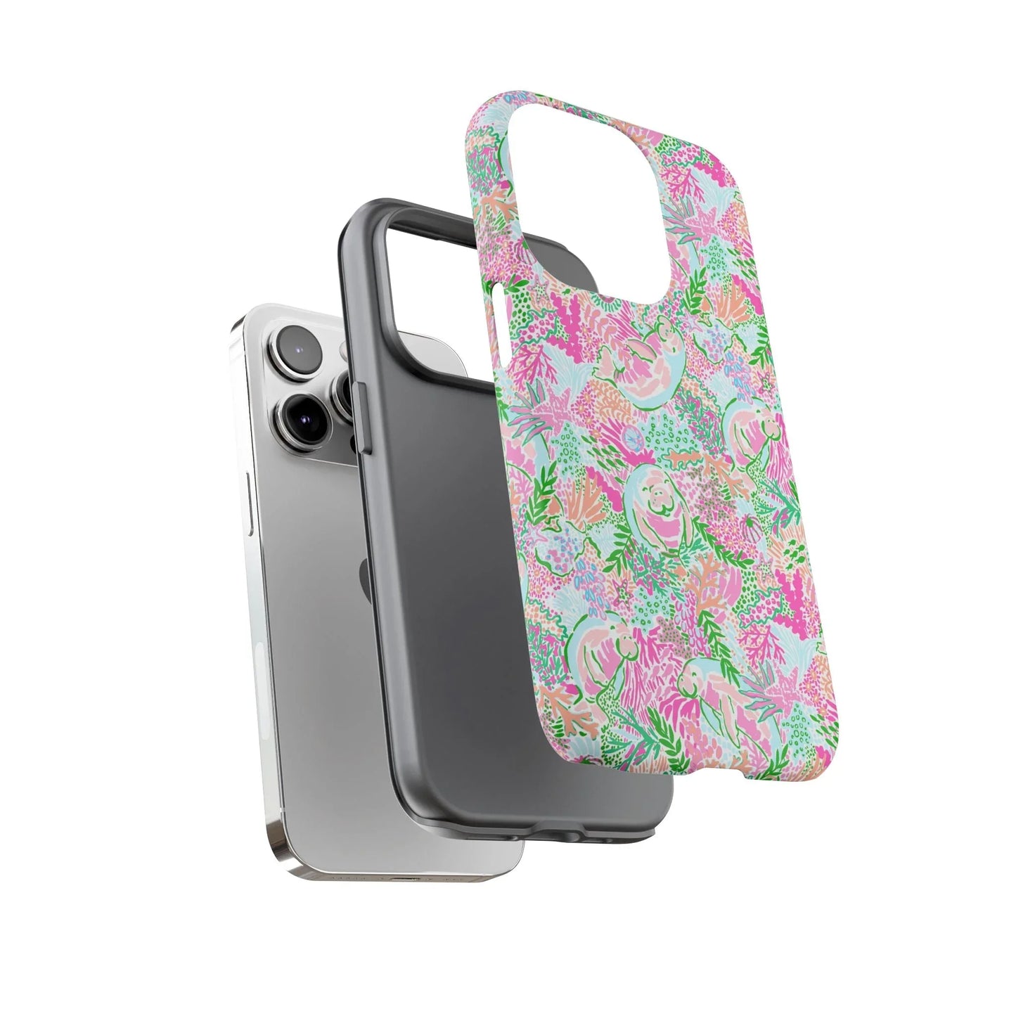 Manatee Paradise iPhone Case - Phone