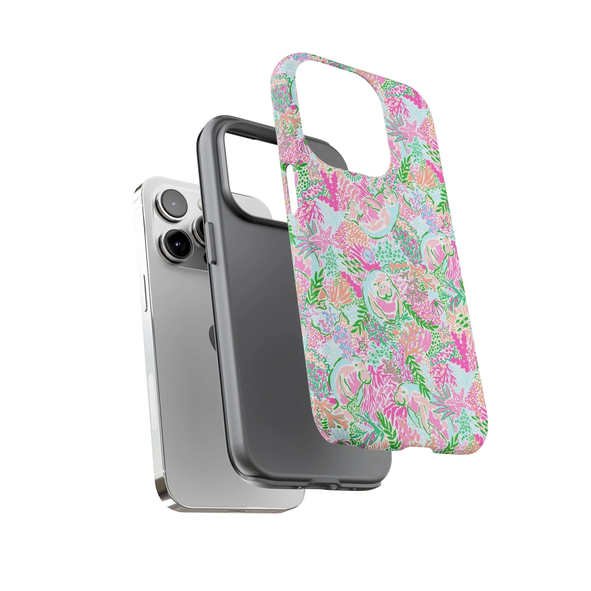 Manatee Paradise iPhone Case - Phone