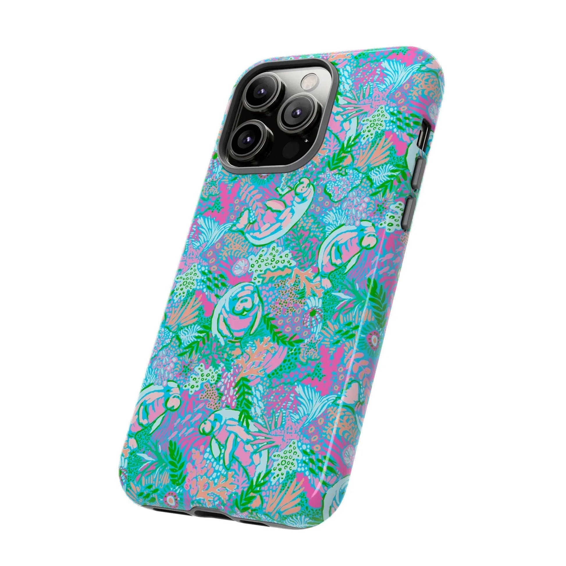 Manatee Paradise iPhone Case - Phone